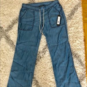 NWT Michael Stars Blue Flare & Wide Leg Jeans